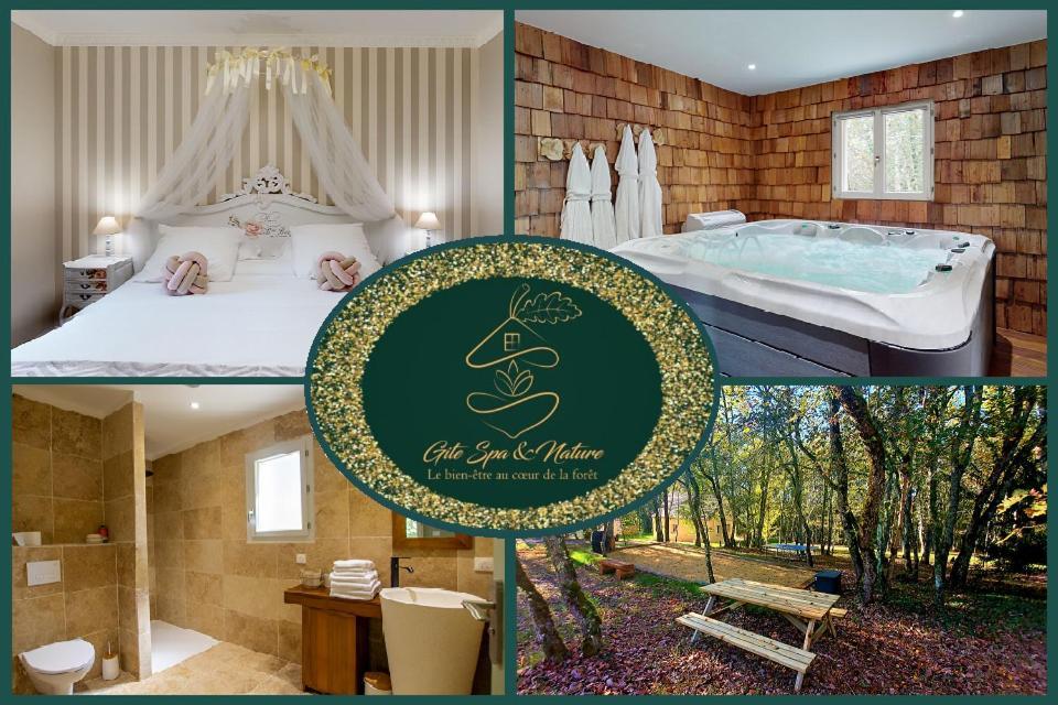 Gite Spa & Nature Saint-Chamassy Eksteriør bilde